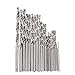 Awakingdemi Drill Bits ,tHSS Twist Drill,150-piece Mini Twist Drill Bit Kit HSS Micro Precision Twist Drill 24 Sizes 0.4-3.2mm (150pc HSS twist)
