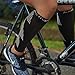 ActiveGear Calf Compression Sleeves for Men and Women to Improve Circulation and Recovery - Black/Gray L/XL (One Pair)