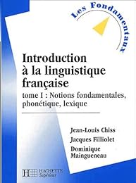 Introduction à la linguistique française