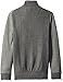 Calvin Klein Jeans Men's Quarter Zip Ottoman Tube Mixed Gauge Sweater