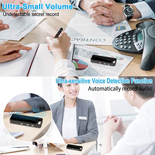 Voice-Recorder-Digital-Voice-Recorder-16GB-Mini-Voice-Recorder-Used-for-Lectures-Meetings-Interviews-180-Hours-Storage-Capacity-20-Hours-Continuous-Recording-384-kbps-with-High-Sound-Quality