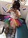 Tutu Dreams Tutu Skirts for Girls 1-14Y Handmade Puffy Skirts Holiday Recital Dance Ballet Dress Up (3-4T, Rainbow)
