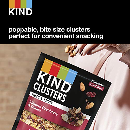KIND Nut and Fruit Cluster, Almond Dried Cranberry Cacao, Gluten Free