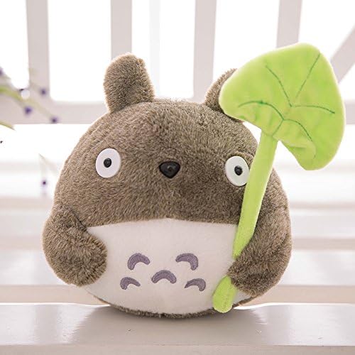 Creative Cute Lotus Totoro Plush Toy Doll Girl friend birthday gift (35cm)