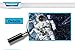 Kemilove 3D Outer Space Planet Wall Stickers for Kids Galaxy Astronaut Mural Decals Home Removable Decoration