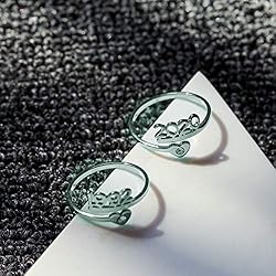 RUXIANG Customize Year Age Cute Ring for Women Girl