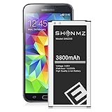 SHENMZ Galaxy S5 Battery,[Upgraded] 3800mAh Li-ion