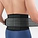 Lumbar Support ASOONYUM Lower Back Brace Mens Belt for Women Treatment of Sciatica, Scoliosis, Herniated Disc - Built-in 8 Stability Bars Helps Back Pain Relief, Breathable Double Pull Straps