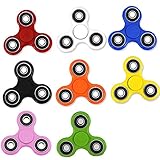 Hot Sale! AMA(TM) Hands Spinner Triangle Fidget Spinner Fingertip Bearing Toy Desk Focus Toy EDC for Kids Adults