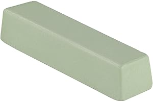 Green Stainless Steel Polishing Compound - Used To Finish Stainless Steel To A High Luster Mirror Finish & For Other Hard Metals But Not For Plastics & Softer Metals Like Silver (4 Oz.) - Drixet