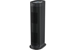 Honeywell HPA160C True HEPA Air Purifier, Cleans Up to 825 sq ft in 1 Hour, Captures 99.97% of Microscopic Allergens, Black