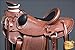 HILASON 16″ Western Horse Saddle Leather Wade Ranch Roping Tanthumb 4