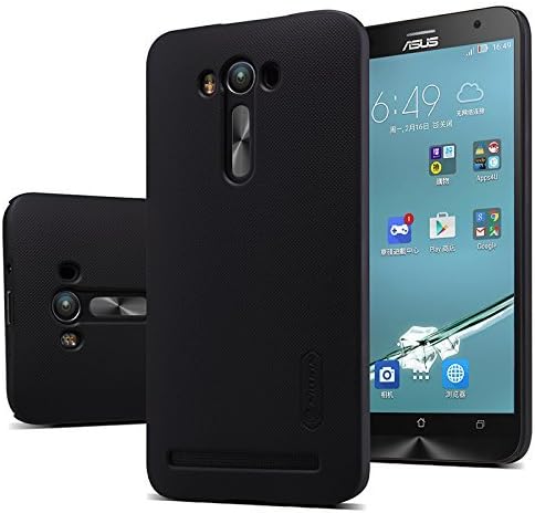 SmartBuyZone Nillkin Super Frosted Shield Back Case Cover For Asus Zenfone Selfie (Zd551Kl) With Free Screen Guard - Black