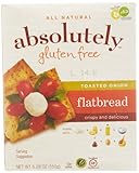 Absolutely Gluten Free Toasted Onion Flatbread, 5.29-Ounce