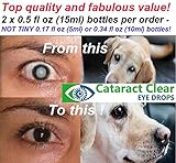 The Strongest Cataract Treating Eye Drops Anywhere, 4.2% N-Acetyl-Carnosine. Over Four Times Stronger Than Most Other N.A.C. Cataract Treating Products. Holistic & Proven Effective on People & Pets!