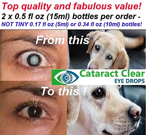 The Strongest Cataract Treating Eye Drops Anywhere, 4.2% N-Acetyl-Carnosine. Over Four Times Stronger Than Most Other N.A.C. Cataract Treating Products. Holistic & Proven Effective on People & Pets!