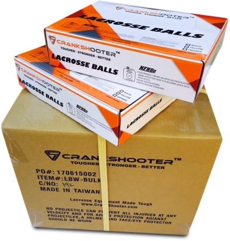 CrankShooter Lacrosse Game Balls - NOCSAE/NFHS/SEI/NCAA