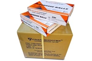 CrankShooter Lacrosse Game Balls (Yellow, 120 Balls) SEI/NOCSAE/NFHS/NCAA