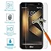 [2 Pack]Tonvizern for LG K20 Plus/LG K10 2017 / LG V5 / LG K20 V Tempered Glass Screen Protector, Anti-Scratch Ultra Clear 9H Premium 0.26mm HD Screen Protector Film for LG K20 Plus