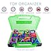 Life Made Better New Magnetic Carrying Case, Compatible with Magformers and Magna Tiles, Playset Organizer (Green)