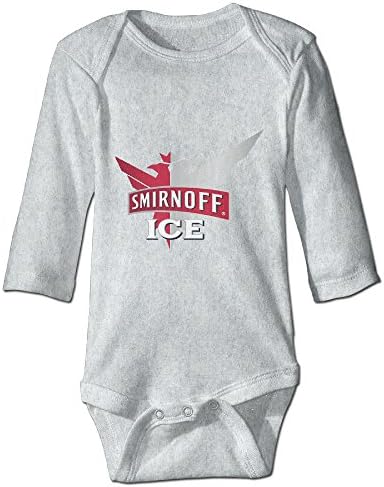 ALIZISHOP Baby's Smirnoff Ice Logo Climbing Clothes Bodysuit