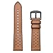 Compatible Samsung Galaxy Watch 42mm/Samsung Gear Sport/Samsung Gear S2 Genuine Leather Watch Bands 20mm Watch Strap Bracelet