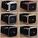 22mm Replacement Soft Straps Bands for Pebble Time/Gear S3/Asus Zenwatch 2 Big/Men's Fossil Q Explorist Gen 3 Smartwatch (Black)