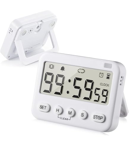 Amazon.com: Ultrak Silent Count-Up/Down Vibrating Timer : Home & Kitchen