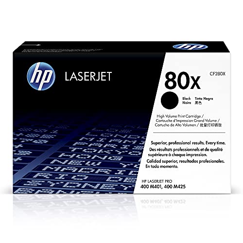 HP Toner Black 80X Pages 6.900, CF280X (Pages 6.900)