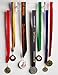 Acrylic Medal Holder for Wall - Strong, Stylish & Crystal-Clear Medal Hanger - Simple, No-Fuss Medal Display Rack Suitable for All Sports & Awards