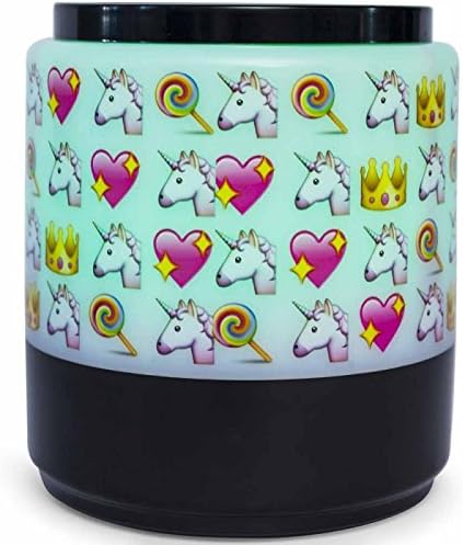 Grads and Dads Cylinder Shaped Wireless Blutooth Speaker with LEDs Girls Boys Kids Children Mom Dad Unicorns Only {jg} Mom, Dad, Sister, Brother, gay, lgbtq