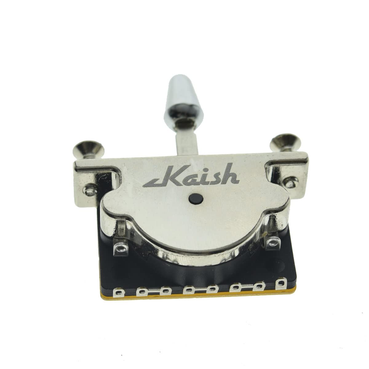 Heavy Duty 5 Way Guitar Pickup Lever Switch Guitar Pickup Selector Switch for Strat Tele with Plastic Chrome Tip