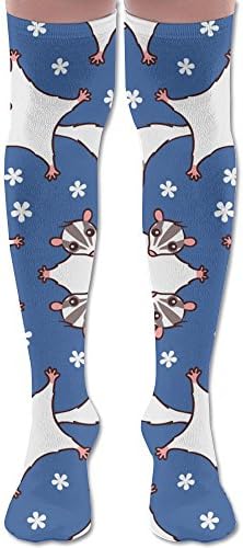 Sweet Sugar Glider With Flowers Wanderlust Air Travel Compression Socks For Men & Women. Guaranteed To Prevent Swelling, Pain, Edema.