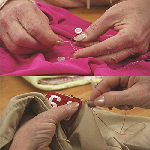 image for SHTCUS 24pcs Needles Stitching Pins, One Second-Needles Big Eye Sewing