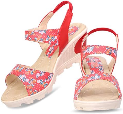 DIGNI Women's Synthetic Open Toe Heel Sandal