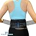 Premium Back Braces for Lower Back Pain Relief | Stabilizing Support Belt with Dual Adjustable Straps and Breathable Mesh Panels by Vigor Laser + Bonus e-Book | Size XL for Men-Women