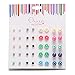 Onnea Multi Pairs Disc Ball Earrings Set for Girls, Hypoallergenic (20Pairs (Daisy))