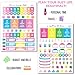 MLWYQOJ Planner Stickers Booklet | Book of 20 Sheets +1,400 Stickers | 2020 Planner Stickers | Productivity and Budget Stickers for Planners, Agendas, and Calendars