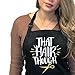 That Hair Though Apron for Salon Hair Stylists Hairdressers and Barbers, Black with 3 Pockets