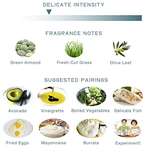 Entimio Cortese | Delicate Organic Olive Oil Extra Virgin | 2018 Harvest Italian Olive Oil from Italy, Tuscany, 2019 Gold Award | First Cold Pressed, Rich in Antioxidants | 16.9 (2 x 8.5) fl oz - Thumbnail 3