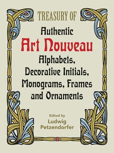 Art Nouveau Typographic Ornaments (Dover Pictorial Archive): Solo