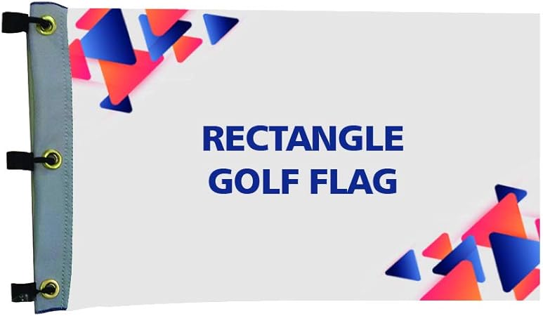 Amazon Com Banner Buzz Make It Visible Custom Rectangle Golf Flag