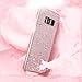 Samsung Galaxy S8 Case, Monoy Sparkle Bling Case Pretty Fashion Crystal Flash Non-Slip Bling Soft TPU Protective Cover for Samsung Galaxy S8 (S8 - Rose Gold)