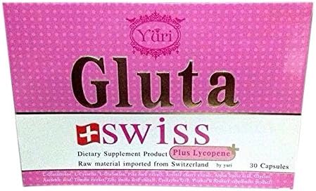 Gluta Swiss Dietary Supplement Product Plus Lycopene 30 Capsule