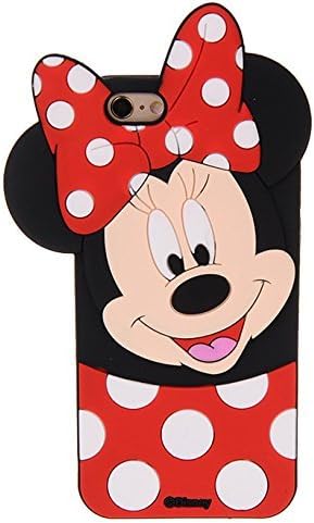CHOCOCASE Polka Dots Mouse Case for iPhone SE / iPhone5 / iPhone5s Soft Silicone Material Protective 3D Cartoon Cute High Fashion Stylish Kids Teens Girls Women Protective