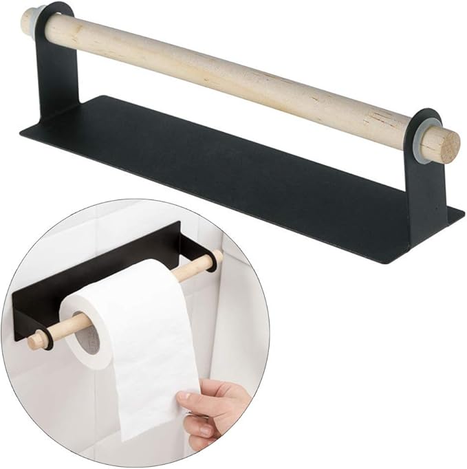 GREENWISH Adhesive Paper Towel Holder Wall Mount, No