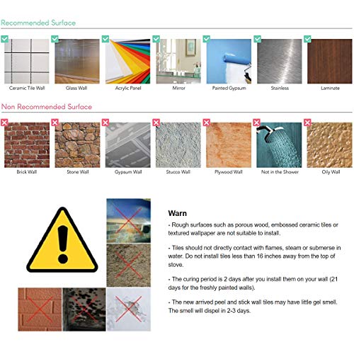 5 LONGKING+Kitchen+Backsplash+Subway+Sheets