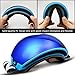 ZIONOR X7 Ski Snowboard Snow Goggles for Men Women Anti-fog UV Protection Spherical Dual Lens Design (VLT 13.67% Blue Frame Revo Blue Lens)