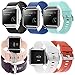 Austrake Silicone Wristbands for Fitbit Blaze Smart Watch,2PACK