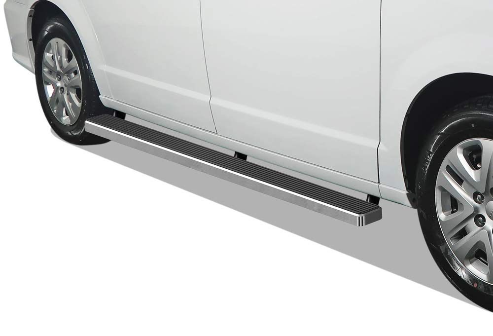 APS Running Boards 5 inches Compatible with Dodge Grand Caravan 2011-2020 & Chrysler Town Country 2011-2016 304 Stainless Steel (Nerf Bars Side Steps Side Bars)